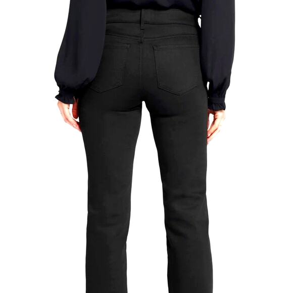 NYDJ Marilyn Lift Tuck Technology Straight Jeans Black 16 - Picture 2 of 13